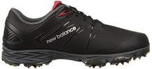 Load image into Gallery viewer, New Balance Men's Striker Waterproof Spiked Comfort Golf Shoe, Black/red, 13 D D US
