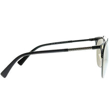Load image into Gallery viewer, Versace Mens Sunglasses Black Matte/Gold Metal - Non-Polarized - 57mm