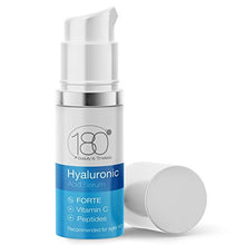 Load image into Gallery viewer, Hyaluronic Acid Serum w. Peptides + Vitamins C & E - Extra Strong - Ages 40 to 50 - Improved Tone & Elasticity - Concentrated Facial Serum for Plumper Smoother Skin - 180 Cosmetics - 1 oz
