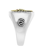 Load image into Gallery viewer, Effy 925 Sterling Silver & 18K Yellow Gold Onyx & Ruby Scorpion Ring, 5 TCW IRS0M667RX