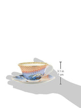 Load image into Gallery viewer, Wedgwood Butterfly Bloom Blue Peony Teacup & Saucer Set