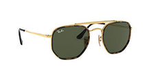 Load image into Gallery viewer, Ray-Ban unisex adult Rb3648m the Marshal Ii Sunglasses, Gold/Green, 52 mm US