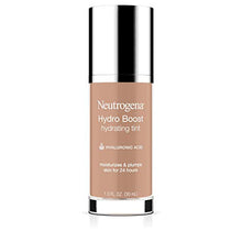 Load image into Gallery viewer, Neutrogena Hydro Boost Hydrating Tint with Hyaluronic Acid, Lightweight Water Gel Formula, Moisturizing, Oil-Free & Non-Comedogenic Liquid Foundation Makeup, 50 Soft Beige, 1.0 fl. oz