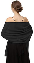 Load image into Gallery viewer, Shawls Scarves Wraps For Dresses Soft Chiffon Scarf Wedding Stole For women (Green, Length(79") Width(19"))