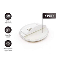 Load image into Gallery viewer, Strongest Wall Door Handle Stopper Set. 7 Pieces of White Silicone Door Knob 1.57", Round Wall Shield Cushion. Wall Protector for Door Handle. Guard Door Bumper Wall Protector Rubber. Self Adhesive