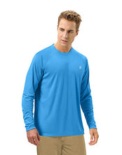 Load image into Gallery viewer, Roadbox Mens Long Sleeve UV Sun Protection Swimming Rash Guard Shirts SPF