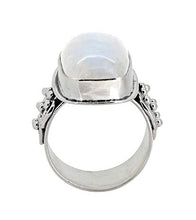 Load image into Gallery viewer, YoTreasure Rainbow Moonstone Solid 925 Sterling Silver Ring