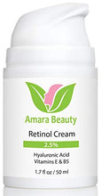 Load image into Gallery viewer, Retinol Cream for Face 2.5% with Hyaluronic Acid & Vitamins E & B5, 1.7 fl. oz.