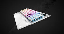 Load image into Gallery viewer, ROCCAT Vulcan 122 Mechanical PC Tactile Gaming Keyboard, Titan Switch, AIMO RGB Backlit Lighting Per Key, Detachable Palm/Wrist Rest, Anodized Aluminum Top Plate, Full Size, White/Silver