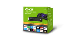 Load image into Gallery viewer, Roku Streaming Stick | Portable; Power-Packed Streaming Device with Voice Remote with Buttons for TV Power and Volume (2018)