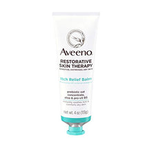 Load image into Gallery viewer, Aveeno Restorative Skin Therapy Itch Relief Body Balm for Sensitive, Distressed, Dry Skin, With Prebiotic Oat & Pramoxine Hcl, Formulated Without Parabens, Fragrance & Steroids, 4.0 Ounce