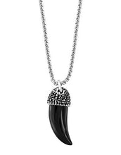 Load image into Gallery viewer, Effy 925 Sterling Silver Onyx Pendant, 17 TCW IPSIL676XX