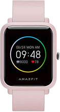 Load image into Gallery viewer, Amazfit Bip S Lite Smart Watch Fitness Tracker for Women, 30 Days Battery Life, 1.28”Always-on Display, 14 Sports Modes, Heart Rate & Sleep Monitor, 5 ATM Waterproof, for Android Phone iPhone(Pink)