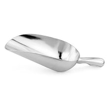 Load image into Gallery viewer, New Star Foodservice 34547 One-Piece Cast Aluminum Round Bottom Bar Ice Flour Utility Scoop, 24 -Ounce, Silver (Hand Wash Only)