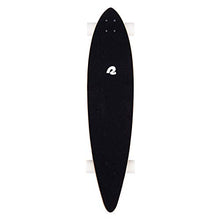 Load image into Gallery viewer, Retrospec Zed Pintail Longboard Skateboard Complete Cruiser | Bamboo & Canadian Maple Wood Cruiser w/Reverse Kingpin Trucks for Commuting, Cruising, Carving & Downhill Riding