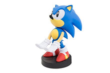 Load image into Gallery viewer, Collectible Sonic the Hedgehog Cable Guy Device Holder - works with PlayStation and Xbox controllers and all Smartphones - Classic Sonic - Not Machine Specific