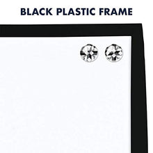Load image into Gallery viewer, Quartet Combination Magnetic Whiteboard & Corkboard, 17" x 23", Combo White Board & Cork Board, Curved Frame, Perfect for Office & Home Decor, Home School Message Board, Black (41723-BK)