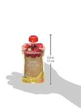 Load image into Gallery viewer, Happy Baby Organics Clearly Crafted Stage 2 Baby Food, Bananas, Raspberries & Oats, 4 Ounce Pouch (Pack of 16) packaging may vary