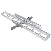 Load image into Gallery viewer, Black Widow Hitch-Mounted Aluminum Motorcycle Carrier - 400 lb. Capacity