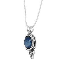 Load image into Gallery viewer, Silpada 'Passport To Paradise' Natural Kyanite Pendant Necklace in Sterling Silver