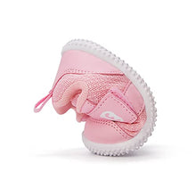 Load image into Gallery viewer, BMCiTYBM Baby Boy Girl Shoes Breathable Walking Shoes Lightweight Non-Slip Sneakers Infant First Walker Shoes 6 9 12 18 24 Months Pink Size 18-24 Months Toddler