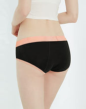 Load image into Gallery viewer, INNERSY Big Girls' Period Panties Menstrual Underwear for First Period Starter 3-Pack(Colored Black,L(12-14 yrs))