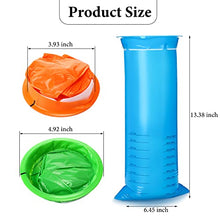 Load image into Gallery viewer, 50 Packs Emesis Puke Bags Disposable Barf Bags 1000 ml Portable Vomit Bags Convenient Throw Up Bags Leak Resistant Nausea Bags for Travel Motion Sickness Kids Car Airplane Taxi Sickness, 5 Colors