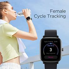 Load image into Gallery viewer, Amazfit GTS 2 Mini Smart Watch GPS Fitness Tracker for Men Women, Alexa Built-in, 14 Days Battery Life, 70+ Sports Modes, Blood Oxygen Heart Rate Sleep Monitor, AMOLED Screen, 5 ATM Waterproof-Black