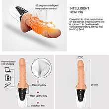Load image into Gallery viewer, anal vibrator, dildo thrusting vibration machine, vibrators, G-Spot Rabbit Vibrator with Multi Speed Vibrations for Clitoris Vagina Stimulation Waterproof Silicone Dildo Vibrator Sex Toys