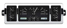 Load image into Gallery viewer, Dakota Digital VHX-40C-PU-K-W Compatible with 1940-46 Chevy Pickup Truck VHX Analog Gauge Instrument System Black Alloy White Backlighting