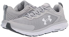 Load image into Gallery viewer, Under Armour Men's Charged Assert 9 Running Shoe, Mod Gray (101)/White, 8