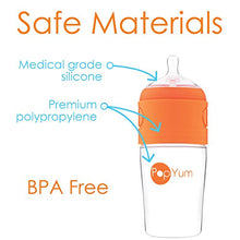 Load image into Gallery viewer, PopYum 9 oz Anti-Colic Formula Making/Mixing/Dispenser Baby Bottles, 3-Pack