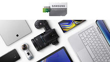 Load image into Gallery viewer, SAMSUNG ELECTRONICS EVO Select 256GB MicroSDXC UHS-I U3 100MB/s Full HD & 4K UHD Memory Card with Adapter (MB-ME256HA)