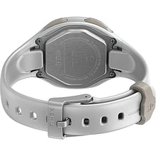 Load image into Gallery viewer, Timex Women's Ironman Transit 33mm Resin Strap Watch – Gold-Tone Top-Ring & Black Resin Strap