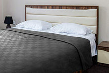 Load image into Gallery viewer, Utopia Bedding Premium Summer Cotton Blanket Queen Grey - Soft Breathable Thermal Blanket - Ideal for Layering Any Bed.