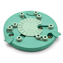 Load image into Gallery viewer, Nina Ottosson by Outward Hound Dog Worker Green Interactive Treat Puzzle Dog Toy