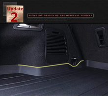 Load image into Gallery viewer, Aiqiying Cargo Liners,Black Heavy Duty Rubber Waterproof Rear Cargo Tray Trunk Floor Mat Protector Compatible with 2013 2014 2015 2016 2017 2018 2019 Ford Escape