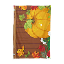 Load image into Gallery viewer, ALAZA Autumn Harvest Garden Pumpkins Leaves Tablecloth,Washable Tablecloth,54 x 90 Inch Oblong/Rectangle Tablecloth for Family Dinner,Indoor or Outdoor Parties