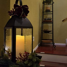 Load image into Gallery viewer, Homemory 8" x 4" Waterproof Outdoor Flameless Candles - Battery Operated Flickering LED Pillar Candles for Indoor Outdoor Lanterns, Long Lasting, Large, Set of 2