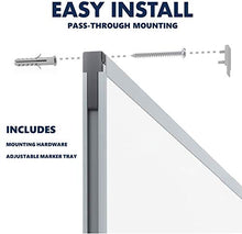 Load image into Gallery viewer, Mead Whiteboard, White Board, Dry Erase Board, 3' x 2', Silver Aluminum Frame (85356)