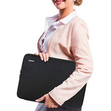 Load image into Gallery viewer, Laptop Sleeve 15.6 Inch, Hsmienk Durable Shockproof Protective Cover Flip Case Briefcase Carrying Computer Bag Case Compatible with 15.6 Inch HP, ASUS, Lenovo, Acer, Notebook, Computer, Black