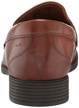 Load image into Gallery viewer, Clarks Men's Whiddon Loafer, Dark Tan Leather, 10.5
