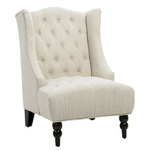 Load image into Gallery viewer, Christopher Knight Home Toddman High Back Club Chair, Light Beige