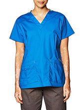 Load image into Gallery viewer, WonderWink Women's Wonderflex Verity Scrub Top, Royal, Medium