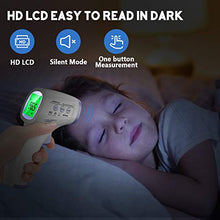 Load image into Gallery viewer, Thermometer for Adults, No Touch Forehead Infrared Medical Thermometers for Fever, Digital Baby Thermometer with Instant Readings and Used for Kids, Indoor, Outdoor Use
