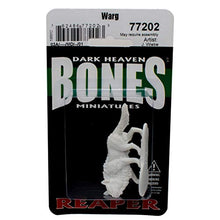 Load image into Gallery viewer, Reaper RPR77202 Bones Warg Miniature