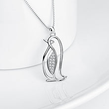 Load image into Gallery viewer, YFN Penguin Gifts Sterling Silver Penguin Necklace Penguin Pendant Jewelry for Women Gifts
