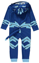 Load image into Gallery viewer, PJ Masks Toddler Boys Catboy Glow In the Dark Costume with 3D Ears and Detachable Tail Blue 2T