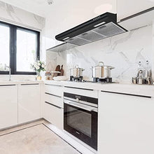 Load image into Gallery viewer, CIARRA CAB75918B 30 inch Range Hood with CACF006 Carbon Filters, Stainless Steel Stove Vent Hood for Kitchen