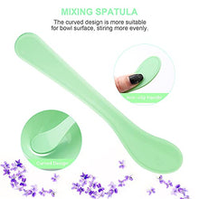 Load image into Gallery viewer, Aivwis Face Mask Mixing Bowl Set, DIY Facemask Mixing Tool Sets, Include Facial Mask Mixing Bowl Stick Spatula Silicone Cream Mask Brushes, Pack of 7 (Green)